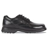 Hush Puppies Joust Boys Black Lace Up School Shoes