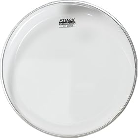 Attack 1-Ply Medium Clear Drumhead, 12 by 
