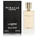 Miracle Homme by Lancome for Men 2.5 oz Eau de Toilette Spray