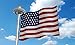 Hoont8482; Bright LED Solar Powered Flag Pole Light (20 LEDs) - Auto On/Off