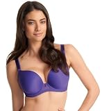 Freya Deco Honey Firecracker Moulded Plunge Bra, Iris, 34G