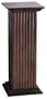 Cherry Brown Square Top Pedestal Plant Stand