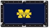 Michigan Wolverines Billiard Cloth - 8 Foot Billiard Table Felt