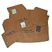 Porsche Cayenne S Sand Beige Floor Mats 2004 1/2 2005 2006 5 PC Set