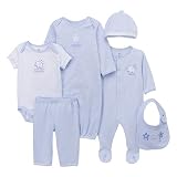Just One Year Beginning of Joy 6 Piece Layette Set, Pink
