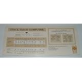 Stock Value / Market Value Slide Chart Computer