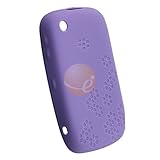 Blackberry Curve 8520 Embossed Silicon Skin Case - Purple Lavender OEM Orig ....