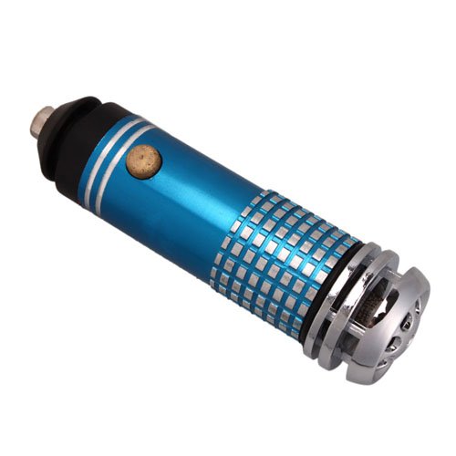 Mini Auto Car Fresh Air Purifier / Oxygen Bar Ionizer Blue