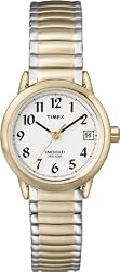 Timex Women's T2H381 Easy Reader Two-Tone  Expansion Band Watch