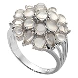 Les Bijoux White Moonstone Ring