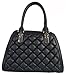 Diophy PU Leather Large Quilted Tote Womens Purse Handbag Accented with Removable Strap XX-2373 XX-2374 XX-2377