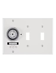 Buy Intermatic KM2ST-3G 3 Gang Toggle SPST 24-Hour Mechanical Timer by Intermatic
