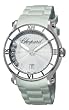 Chopard Women's 288525-3002 Happy Sport Round White Waved Dial Watch from MUSIC TRADE