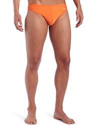 Speedo Men's Fashion Xtra Life Lycra Solid Solar 1" Brief Swimsuit