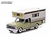 1969 Chevrolet C10 Cheyenne with Large Camper Hobby Exclusive 1/64 by Greenlight 29811