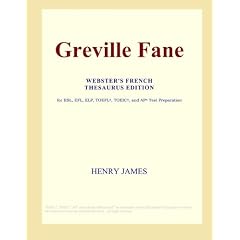 Greville Fane (Webster's French Thesaurus Edition)