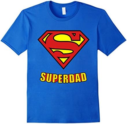 Men's Super Dad Logo XL Royal Blue