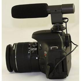 Professional Uni- direction Stereo Microphone For Canon , Nikon , Sony , Panasonic and... by Ar