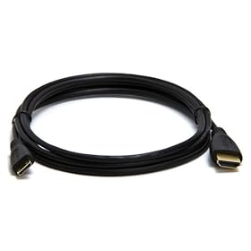 6FT (Mini-HDMI) Video Cable For Sony HDR-SR11 Camcorder