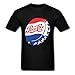 Highsky Custom Design Men's Pepsi Cola Logo T-Shirts