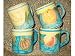 Kitchen & Housewares : Le Souk Ceramique FRU-53 Frutta Coffee Mugs Set of 4/12-oz.