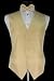 Tuxedo Vest - Venetian Collection Harvest Maize with Coordinating Bowtie