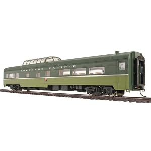 Walthers HO Scale Budd Streamlined 48-Seat Vista Dome Coach - Northern Pacific by