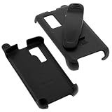 Black Face Out Swivel Belt Clip Holster for LG Glimmer AX830 UX830 Cell Phone