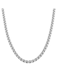 Sterling Silver 3.8-mm Round Box Chain