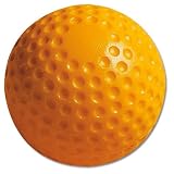 MacGregor 12in Yellow Dimpled Batting Machine Softball - (One Dozen)