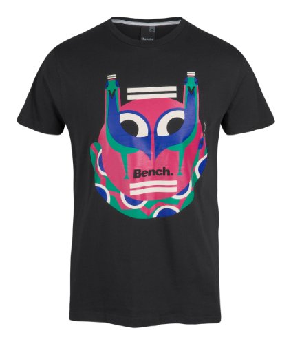 Bench Herren T-Shirt BIRD MASK, black, XL, BMGA2282_BK001 Preisvergleich