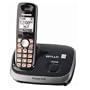Panasonic KX-TG6511B DECT 6.0 PLUS Expandable Digital Cordless Phone, Black, 1 Handset
