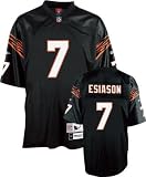 Boomer Esiason Black Reebok NFL Premier 1989 Throwback Cincinnati Bengals Jersey