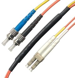 10M ST/LC Mode Conditioning (ST Side) Fiber Optic Cable (9/125-62.5/125)