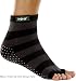 injinji Yoga Toe-Less Socks,Berry/Charcoal,Large