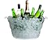 Bar Craft Clear Acrylic Large Oval Drinks Pail/ Cooler