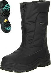 VISTA Damen Winterstiefel Snowboots EISKRALLE schwarz, Größe:39;Farbe:Schwarz