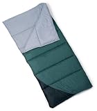Wenzel Skyline Rectangular 40-Degree Sleeping Bag (Green, Black and Grey)