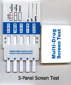 6-Drug Test for Marijuana/Cocaine/Opiates/Methamphetamine/Amphetamine/Benzo