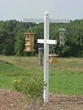 Bird Feeder: Heavy Duty Four Place Hanging Post