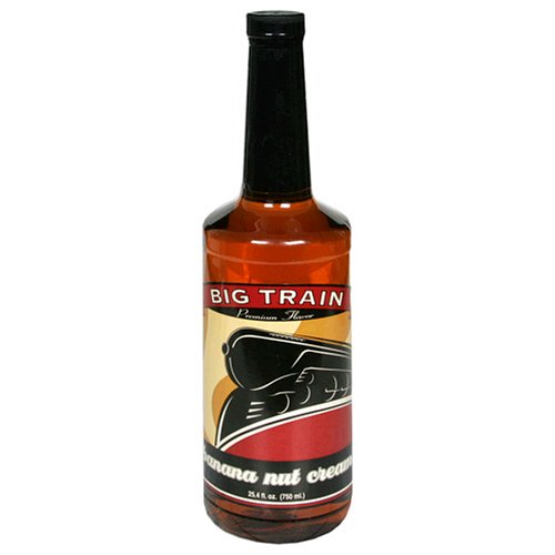 Big Train Banana Nut Cream Syrup 750 milliliter, 25.4-Ounce Unit (Pack of 3) by Big Train