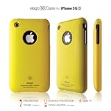 elago S3 EL-S3-YE Case for iPhone 3G, 3GS with Dock Adapter and Logo Film ( ....