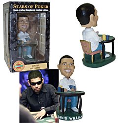 David Williams Bobblehead - Casino Supplies > Poker Pro Collectibles > Bobbleheads