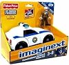 Imaginext Exclusive DC Super Friends Gotham City Collection Vehicle & Minifigure Commissioner Gordon & Police Car