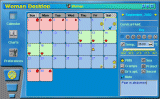 Woman Calendar for MS Windows downloadable Software