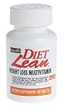 Diet Lean Weight Loss Multivitamin Dietary Supplement Tablets, 60-Count Bottles (Pack of 3)