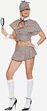  : Sexy Detective Adult Costume Adult (Small)