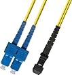10M Singlemode Duplex Fiber Optic Cable (9/125) - SC to MTRJ