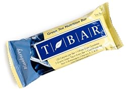 Tzu The T-Bar, Blueberry Green Tea Nutrition Bar, 14.76-Ounce Bars (Pack of 12)