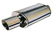 MagnaFlow 14851 Race Series Polished Stainless Steel Oval Muffler with Tip